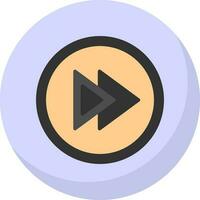 Fast Forward Vector Icon Design