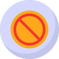 Ban Circle Vector Icon Design