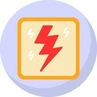 Lightning Bolt Vector Icon Design