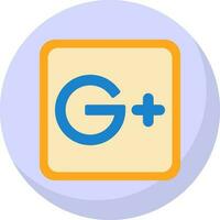 Google Plus Vector Icon Design