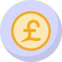 Pound Vector Icon Design