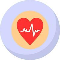 Heartbeat Vector Icon Design