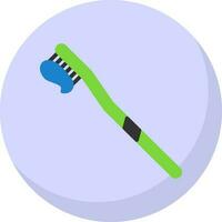 Tooth brush Vector Icon Design