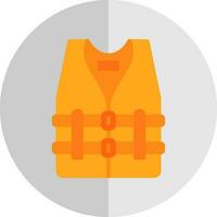 Life vest Vector Icon Design