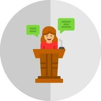 Speech Vector Icon Design