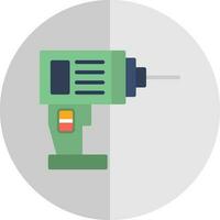 Drill Machine Vector Icon Design