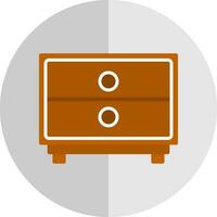 Chest of Drawers Vector Icon Design