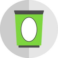 Dustbin Vector Icon Design