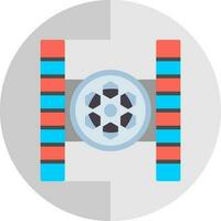 Film reel Vector Icon Design