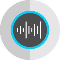 sonido olas vector icono diseño