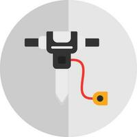 Jackhammer Vector Icon Design