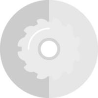 Saw blade Vector Icon Design