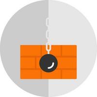 Wrecking ball Vector Icon Design