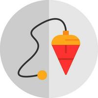 Plumb bob Vector Icon Design