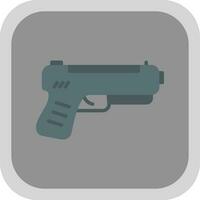 pistola vector icono diseño