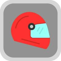 diseño de icono de vector de casco