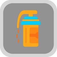 Pepper spray Vector Icon Design