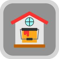 casa pintar vector icono diseño