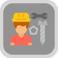 Plumber Vector Icon Design