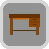 Pc Table Vector Icon Design