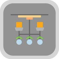 Chandelier Vector Icon Design