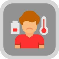 Sick boy Vector Icon Design