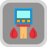 Glucometer Vector Icon Design