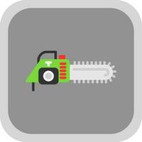 Chain saw Vector Icon Design