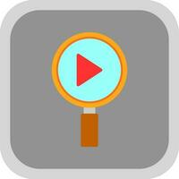 Play button Vector Icon Design