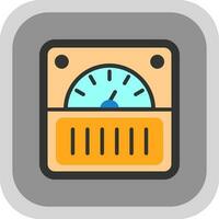 Meter Vector Icon Design