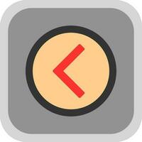Back Vector Icon Design