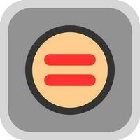 Equal Vector Icon Design