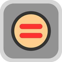 Equal Vector Icon Design