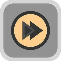 Fast Forward Vector Icon Design