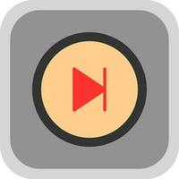 Skip Vector Icon Design