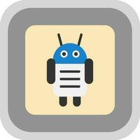 Android Character Vector Icon Design