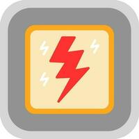 Lightning Bolt Vector Icon Design