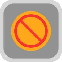 Ban Circle Vector Icon Design