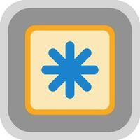 Asterisk Vector Icon Design