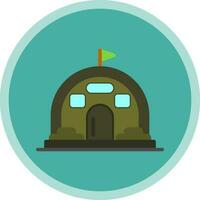 Bunker Vector Icon Design