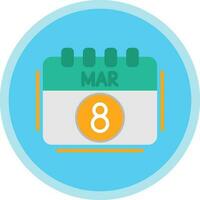 March Vector Icon Design