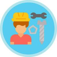 Plumber Vector Icon Design