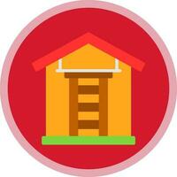 diseño de icono de vector de escalera