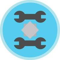 spanner Vector Icon Design