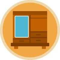 Wardrobe Vector Icon Design