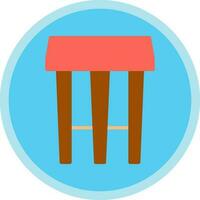 Stool Vector Icon Design