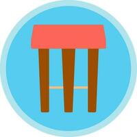 Stool Vector Icon Design