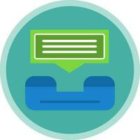 Help line Vector Icon Design