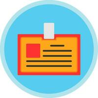 Identification card Vector Icon Design