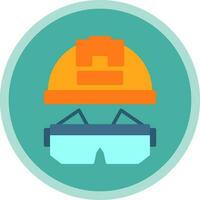 Safety at work Vector Icon Design